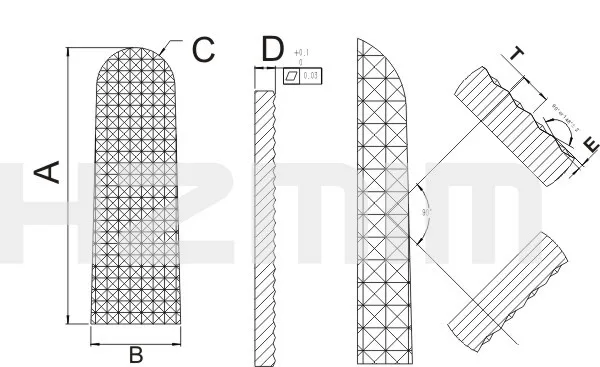 tungsten carbide inserts 600