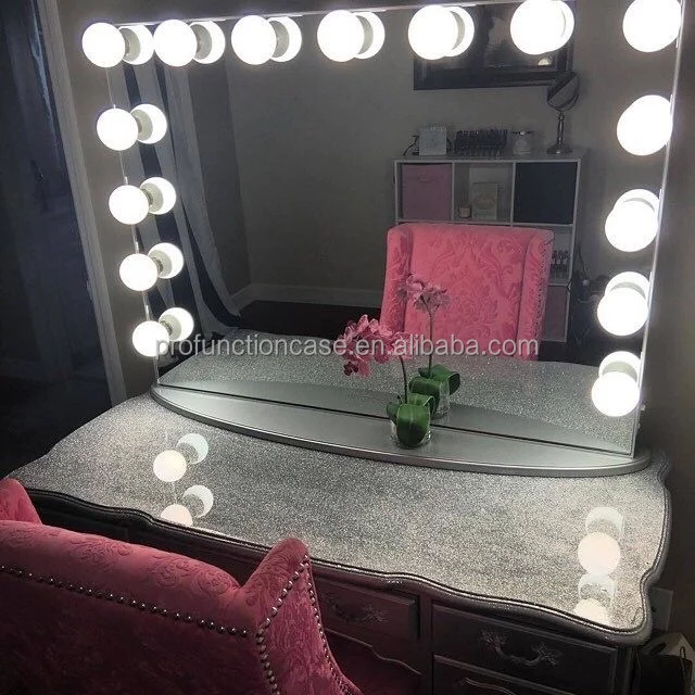 2016 Nieuwe Professionele Make Tafel Grote Size Fancy Vanity Met 13 ... 2016 Nieuwe Professionele Make Tafel Grote Size Fancy Vanity Met 13 ...