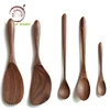 High Quality Walnut Wooden Scoop and Spoon OEM kitchen accessories