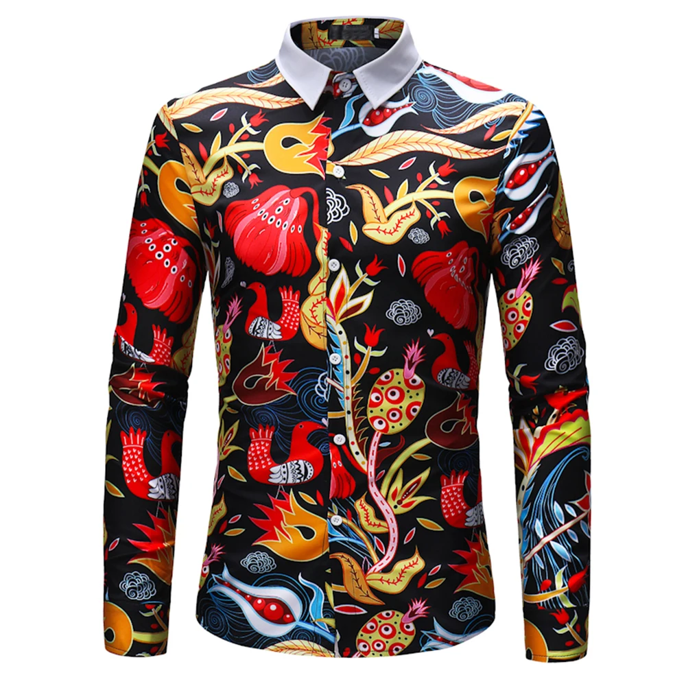 

Latest Stylish Slim Fit Men's Casual Printed Shirt