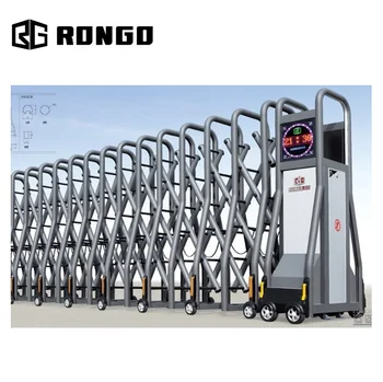 retractable fence gate