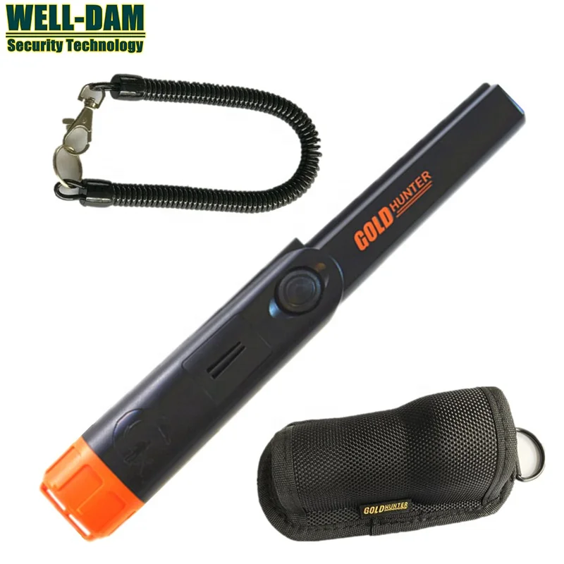 

Gold Hunter TM handheld gold detector underwater metal detector waterproof pinpointer metal detector, Orange,black