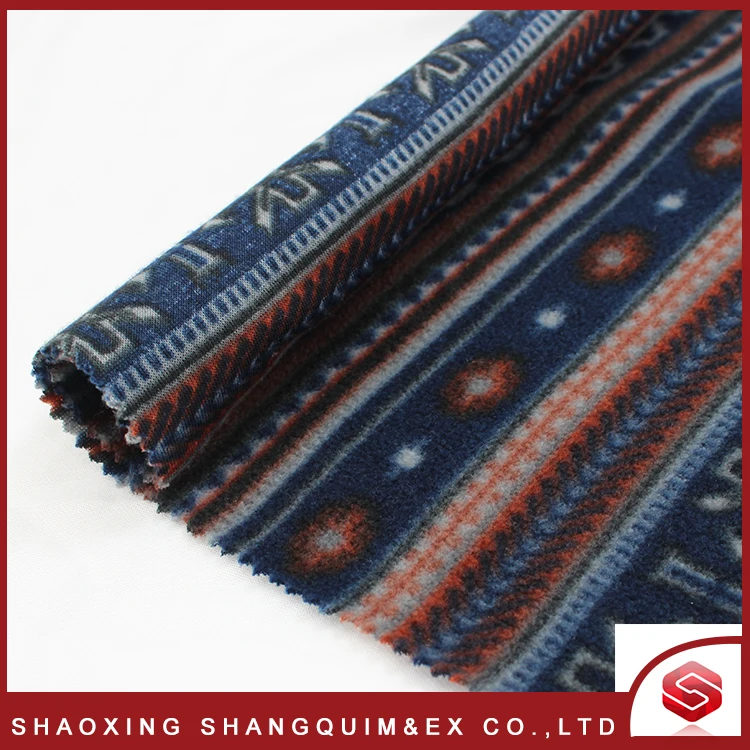 
New factory price wholesale imported fashion printed buy fleece fabric cheap 