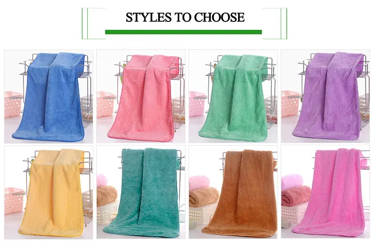 bathroom towels coral fleece cloth bath towel custom