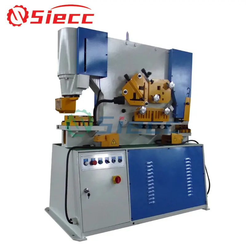 
SIECC punch and shear machine CE approved piranha ironworker 