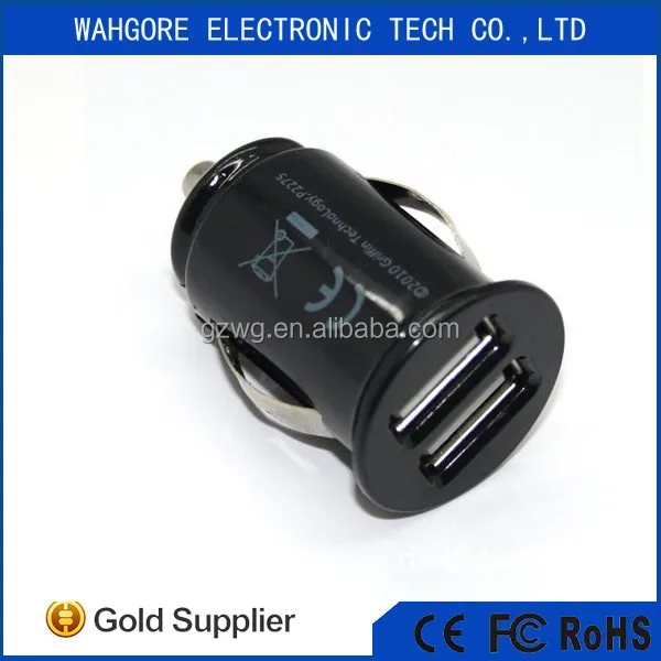

12V 2.1A output dual usb car charger 2 port phone car charger, N/a