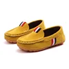PDEP children flat moccasin gommino shoes 2019 loafers boy girl kids unisex big size21-36 cheap casual walking footwears