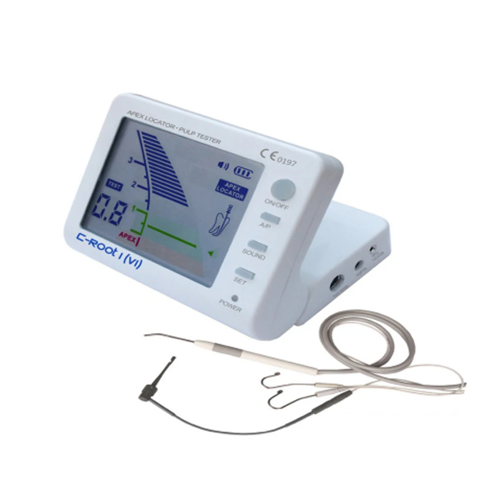 Localizador de ápice dental Pantalla LCD multifrecuencia para tratamiento endodóntico