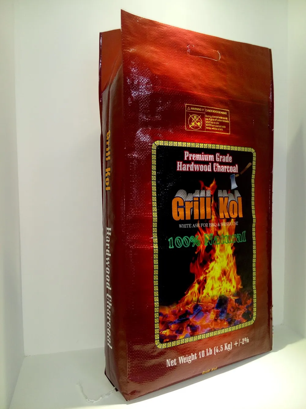 High Quality Big Bag For Coal 10kg Activated Charcoal Bag Bamboo