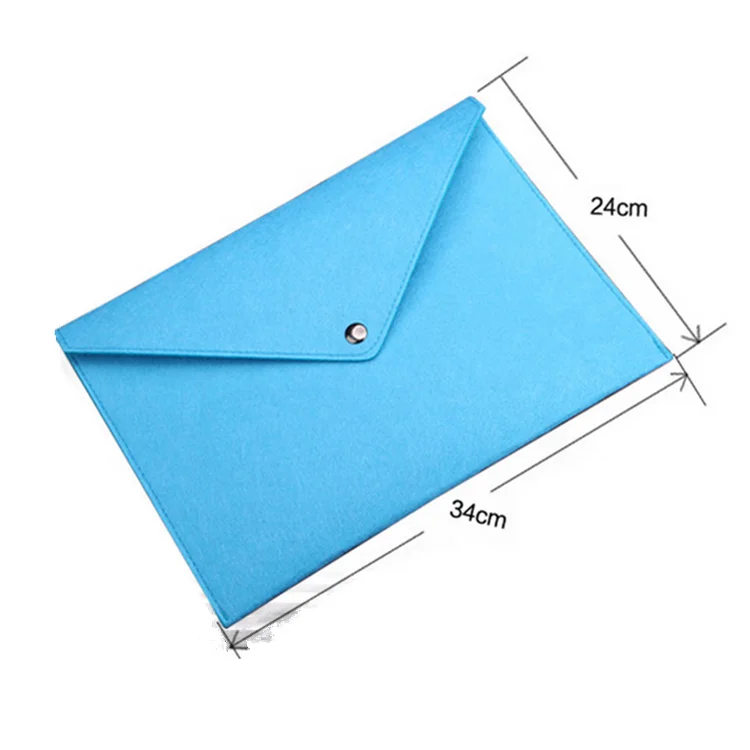 

Sell office supplies Felt file folder portable durable A4 document bag files a4 folder office stationery