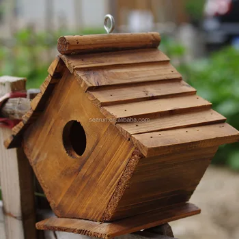 Ramah Lingkungan Lucu Merah Muda Dekoratif Kayu Lapis Sangkar