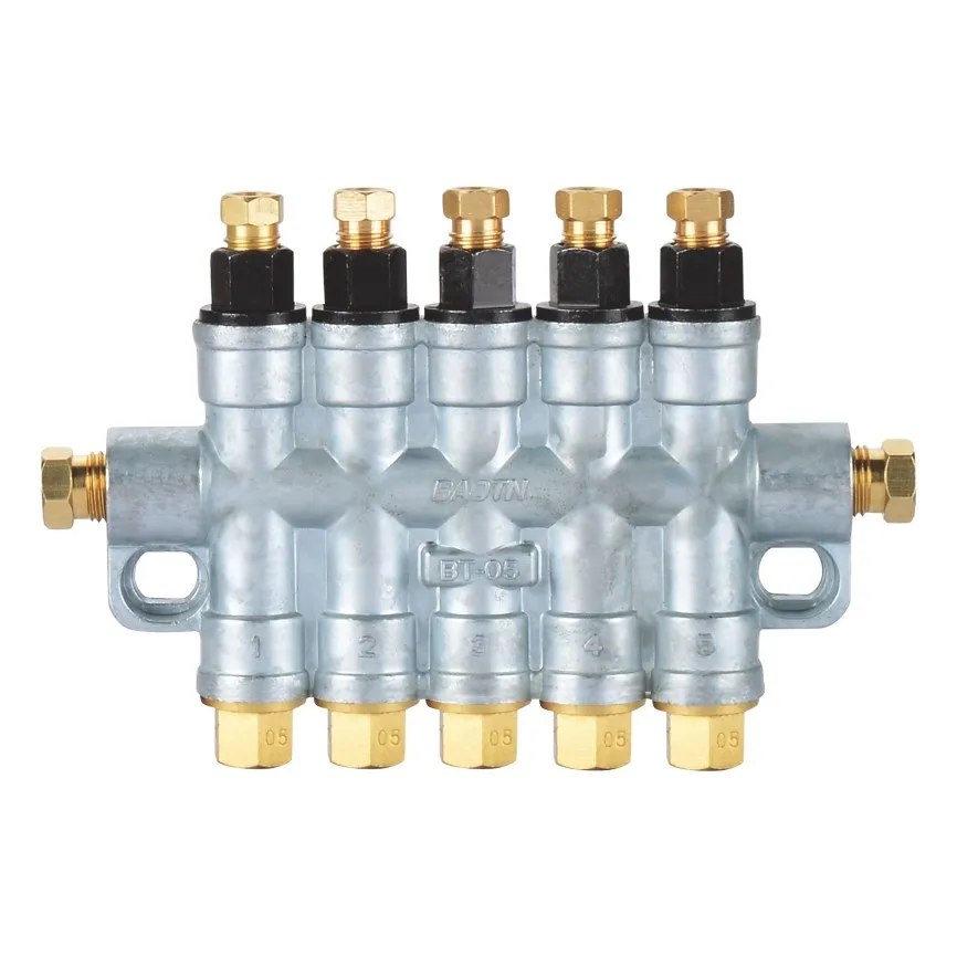 China Baotn Automatic Volumetric Oil Fitting Grease Distributor For