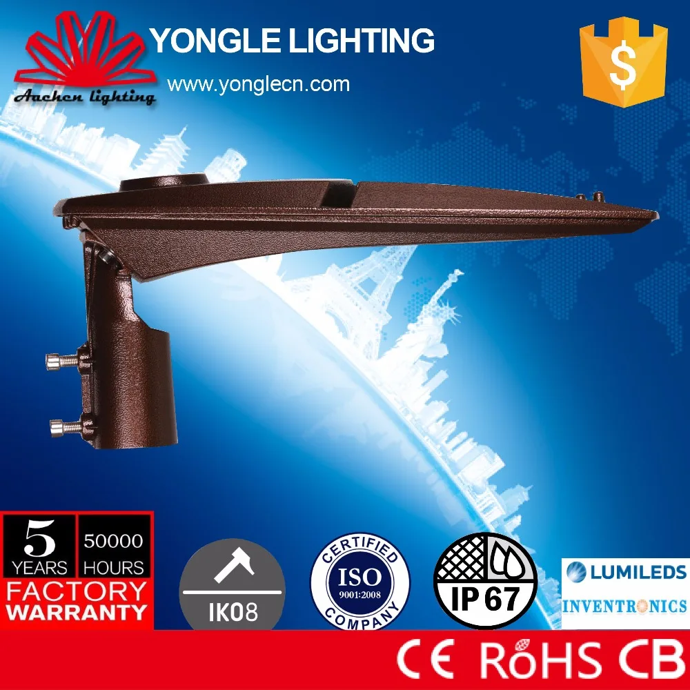 
Hot new fashion design 5 years warranty cobra head led street light with good offer 