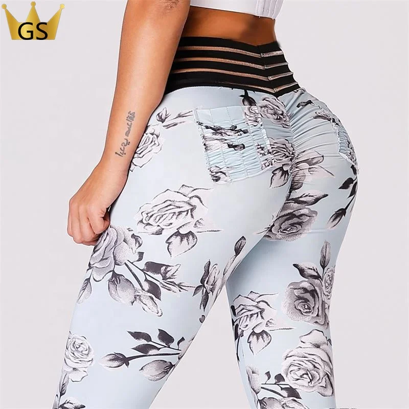 

Compression Tights High Waist Workout Leggings Sports Sexy Booty Yoga Leggings