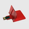 New model folding business high capacity pen plastic custom logo credit card USB flash drive