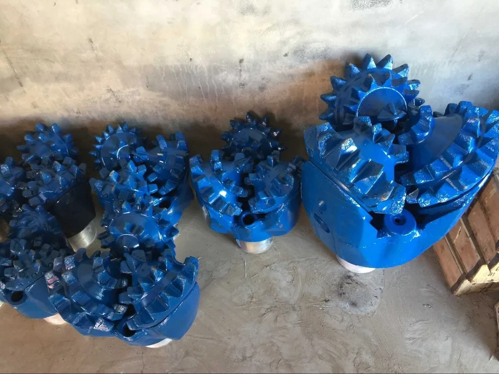 Used Oilfield Drill Bits Steel Mill Tooth 8 Inch Tricone Bit For Stone