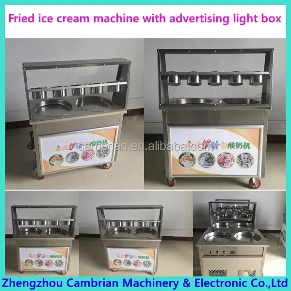 fry ice cream machine