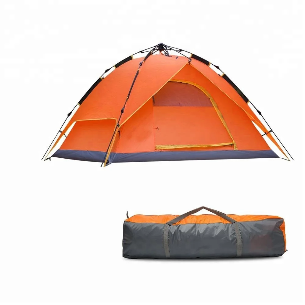 

Customized wholesale waterproof outdoor 4 people instant camping family tent