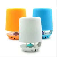 

2018 Christmas Gift LED Light Portable Pen Stand Blue tooth Speaker