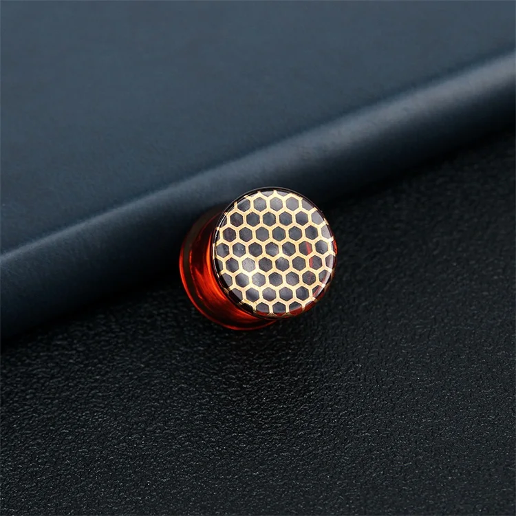 Glass Ear Tunnel Plug Glass Earring Jewelry Double Flared