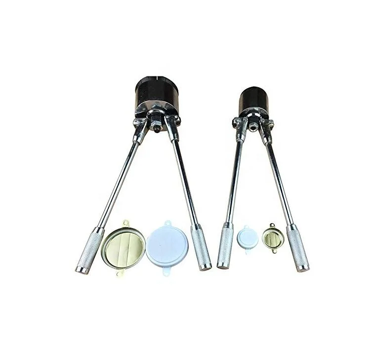 

Manual drum cap seal crimping tool