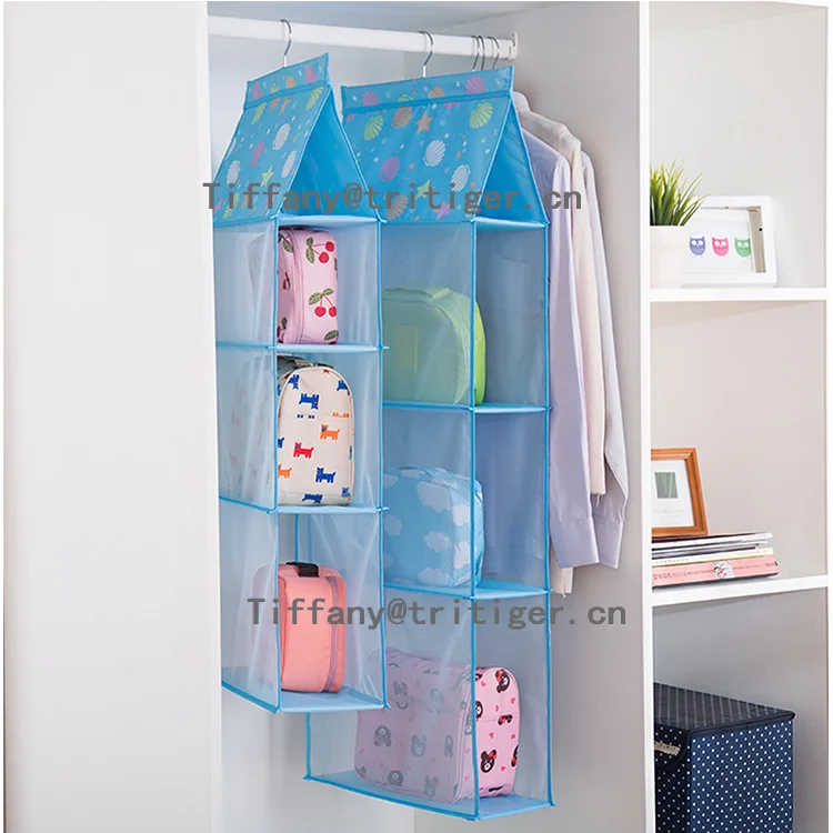 

Manufacturer custom wallet rack storage wall hanging storage bag, White,green,purple or as customer's requirement