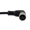 Flying leads M12 5 Pin Angled 5m Female Connector Sensor Cable M12
