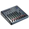 8 Channel 3-Bands Equalizer Digital Mic Line Audio LED Mixer Mixing Console with 48V Phantom Power USB MP3 for DJ Karaoke Music