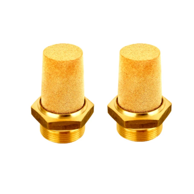 0.5-100 Micron Sintered Metal Powder Porous Bronze Filter