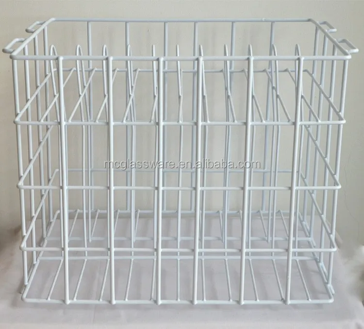 
Wholesale Manufacturer White Metal Glass Charger Plate Rack 