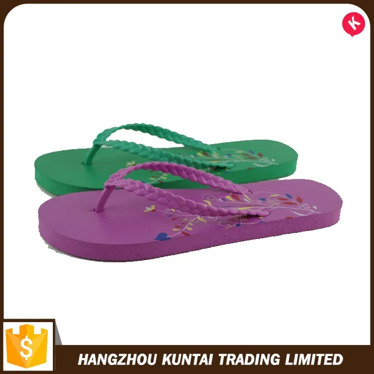 Attractive Price New Arrival Latest Design Print Flip Flops