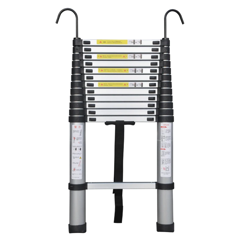 Top Quality Fire Escape Aluminium Telescopic Ladder With Hook Buy Fire Escape Ladderaluminium 5654