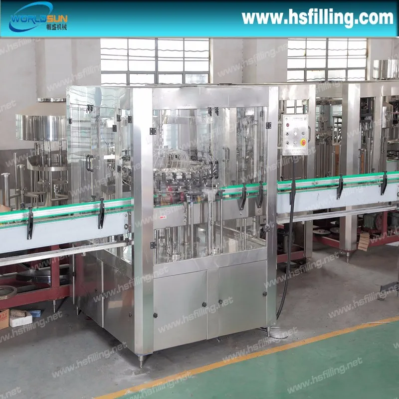 Pet Glass Bottles Rotary Type Full Automatic Bottle Cleaner Machine
