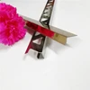 China stainless steel 1mm thickness porcelain tile profile hairline silver ceramic tile trim right angle tile trim