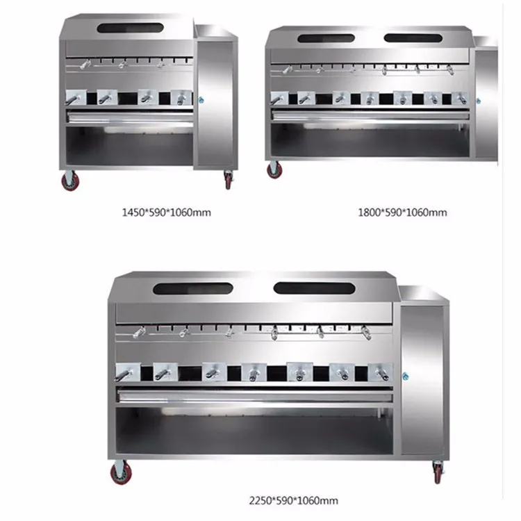 Automatic Rotary Barbecue Grill Machine - Efficient Cooking