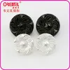 flowe shape pearl crystal button with shank