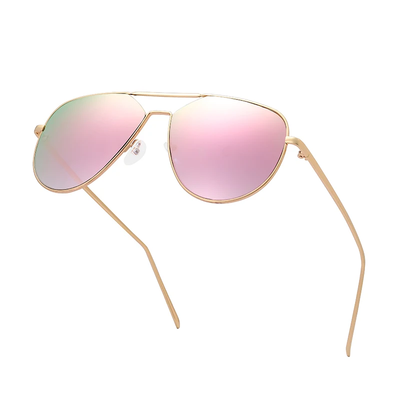 

2019 High Quality Aviation Sunglasses Women Men Brand Designer Pilot Sunglass Female Male Mirror UV400 Lens Metal Frame Fashion