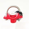 FM Ductile Iron Grooved Pipe Fitting U-bolted Mechanical Tee