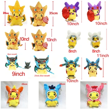 pikachu costume plush