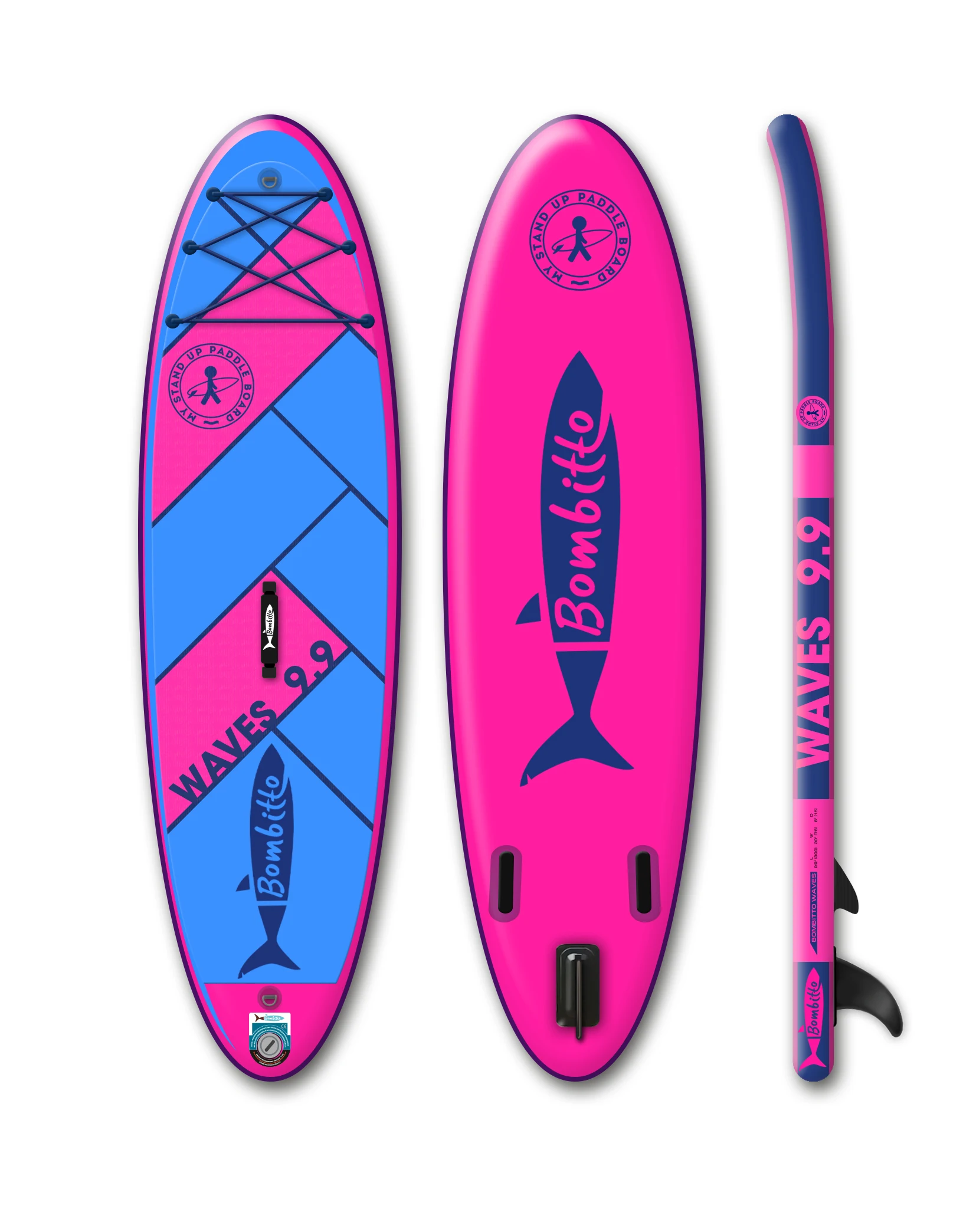 

wholesale inflatable sup paddleboard standup yoga board, Picture color