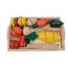 cutting fruit colorful new toy Japanese wooden puzzle game