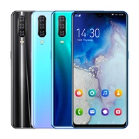 

2019 China cheap price 6.5 inch mobile phone OEM smartphone A70 android cellphone Quad core Dual SIM card