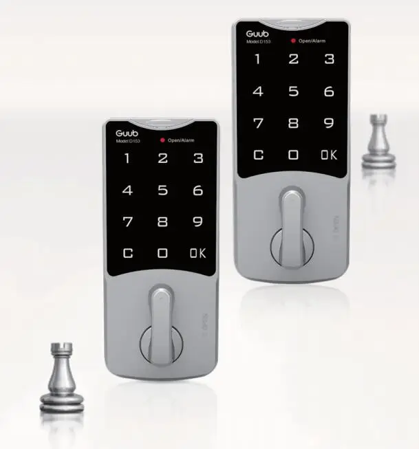 Guub electronic kepad code digital locker lock smart cam lock for cabinet