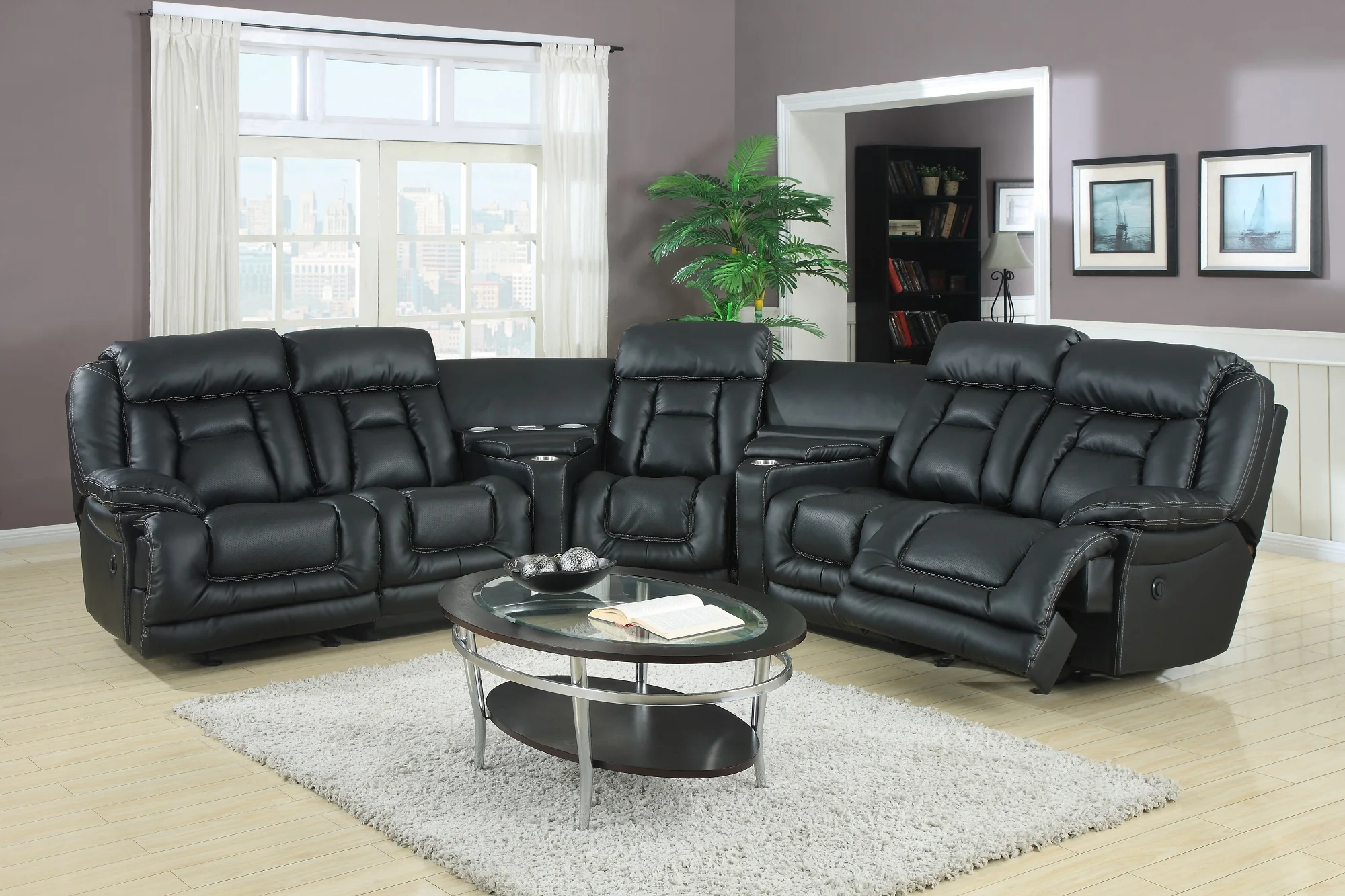 Luxury Big Living Room Leather Sectional Sofa One Set Sofa Buy Sofa
