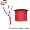 2 core security shielded red fire alarm cable