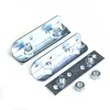 Bed hinge with screws and nut for south american market