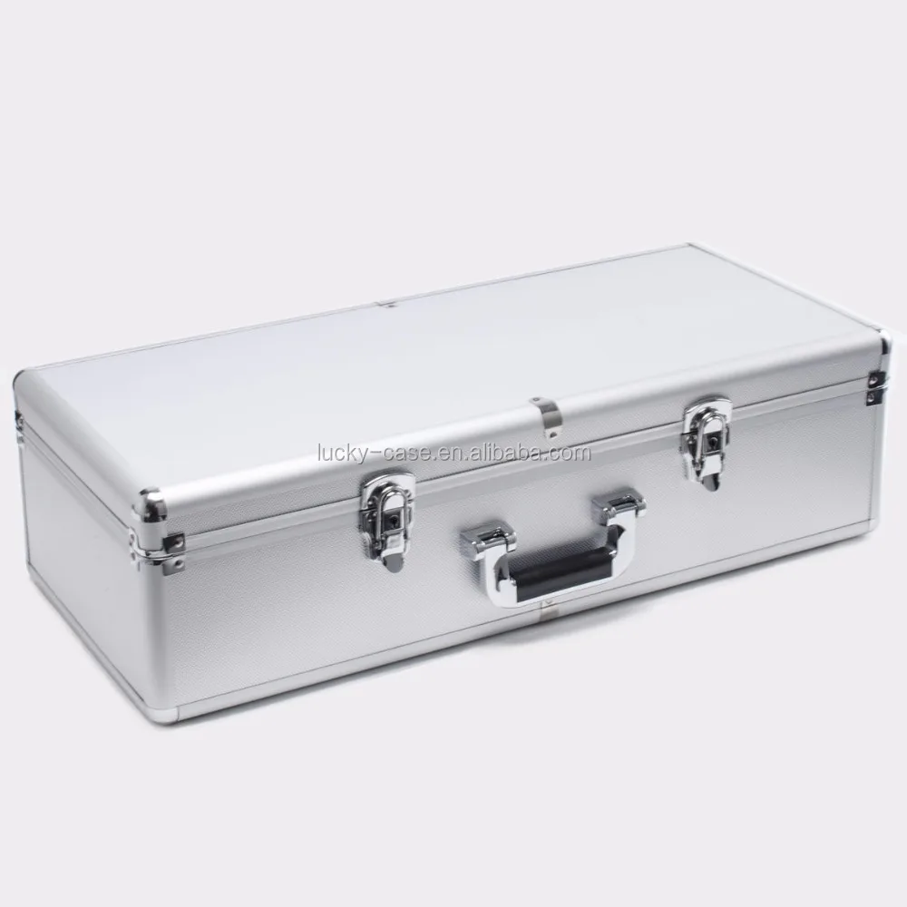 Large Aluminum Flight Case With Protective Foam Block 680x300x190mm