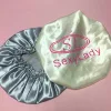 Beat Price Satin Sleep Bonnets Private Label Silk Hair Cap