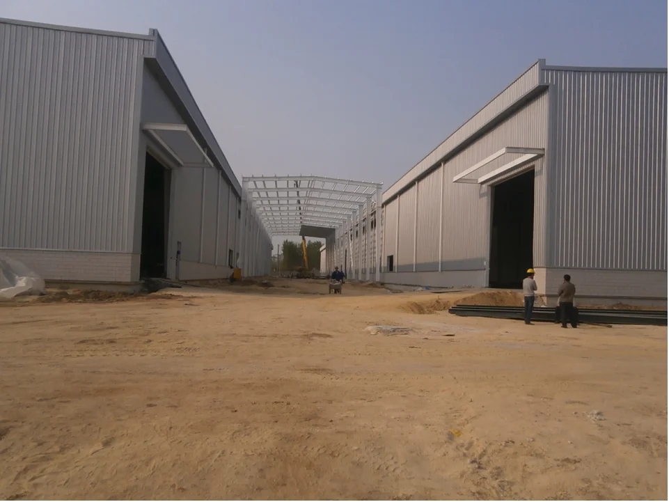 light steel structure frame hangar building