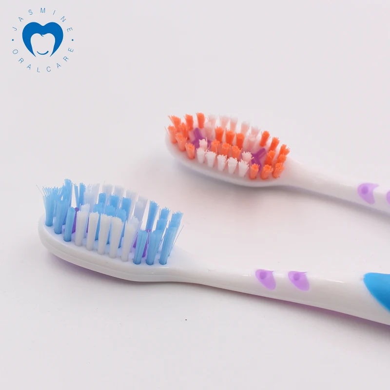 Fda Approved Nylon Toothbrush Pp Material (nonslip) Handle+ 3 Colors